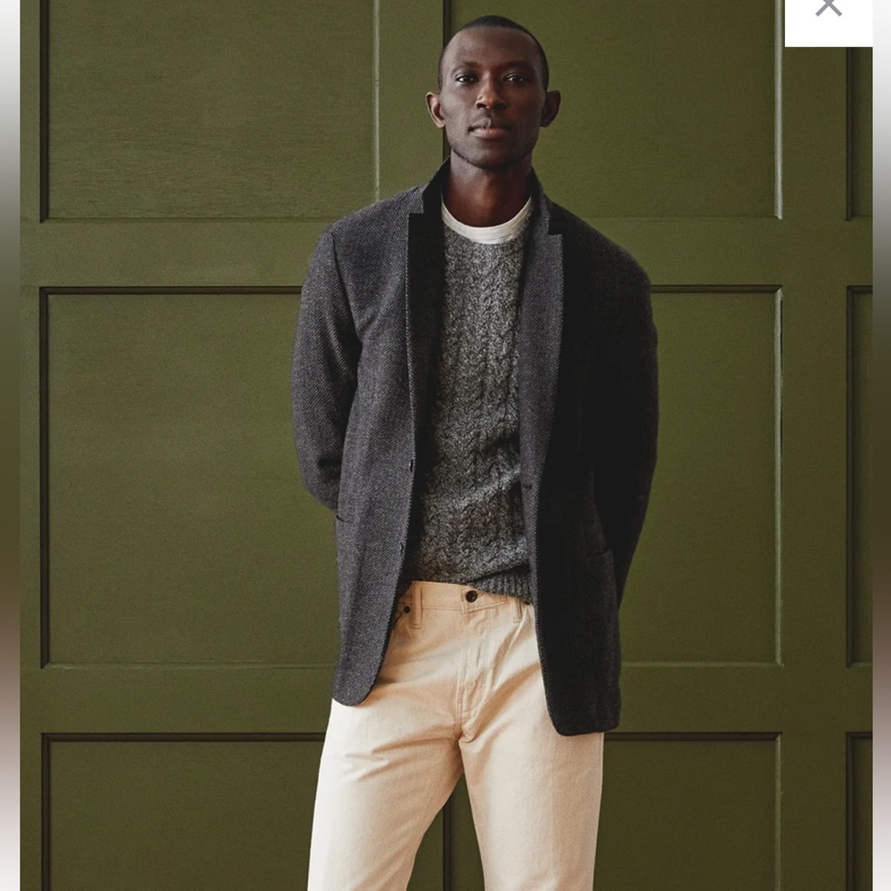 New Eidos Colored Donegal base "Edison"Sport Coat 48 8R can be unixes